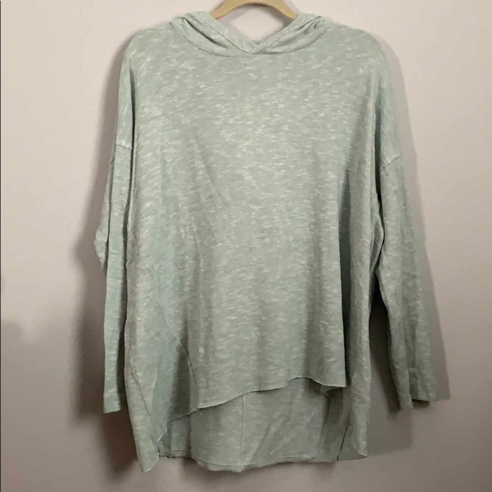 american eagle seafoam green hoodie top
